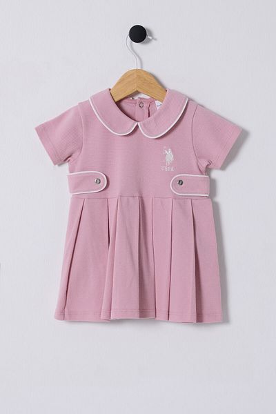 U.S. Polo Assn. US Polo AssnBaby Girl Pink Dress