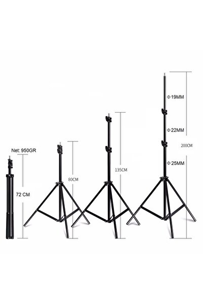 GÖLGE STOR TRİPOD ÇOK AMAÇLI TAŞINABİLİR PROJEKSİYON PERDE AYAĞI