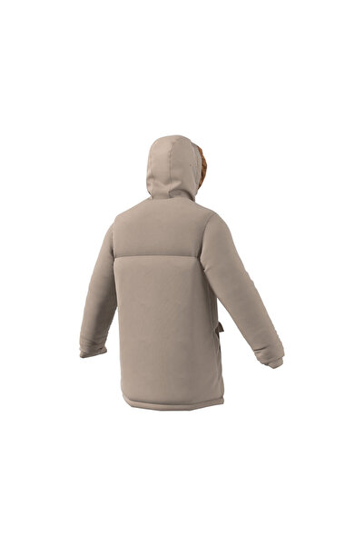 adidas Paveric Fur Par Men's Casual Coat Ix8886 Cream