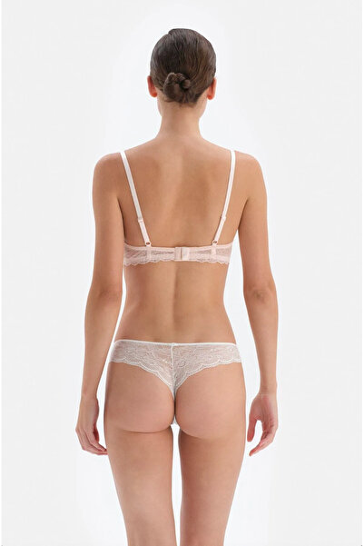 Miss Blue Moon Kadın Dantelli Tanga Külot 3lü Paket