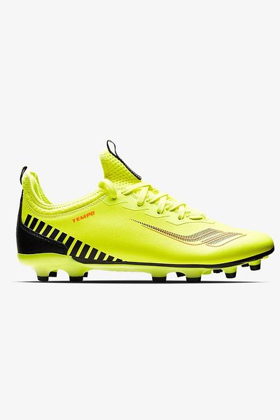 Lescon Pantofi de fotbal verde pentru bărbați Tempo 2