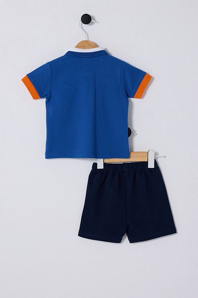 U.S. Polo Assn. U.S. Polo Assn. Baby Boy Blue Baby Set