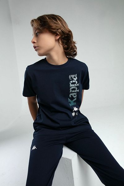 Kappa Μπλουζάκι αγοριού Navy Blue
