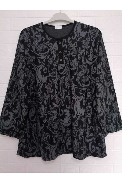anne moda ankara Large Size Soft Buluz - Winter, A Model