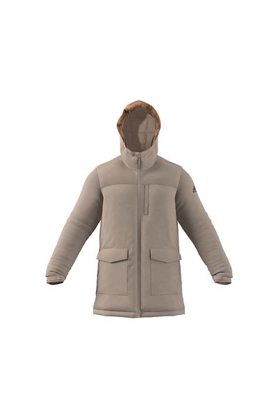 adidas Paveric Fur Par Men's Casual Coat Ix8886 Cream