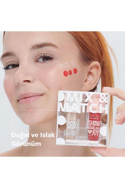Pastel Mix & Match Glow Liquid Highlighter 72 & Joy Liquid Blush 55 Pastel