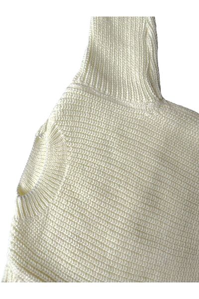 gogo bici 2-3 Years Old Ecru Knitwear Sweater - Stylish Winter Seasonal Children's and Baby Sweater