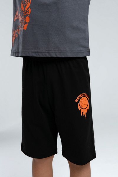 Rolypoly Boy's Gray Bermuda Suit
