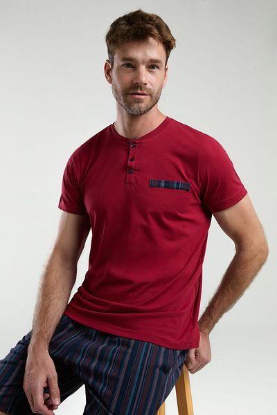 Arnetta Ανδρικό Σετ Πυτζάμες Claret Red