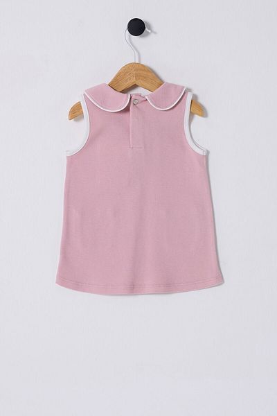 U.S. Polo Assn. يو اس بولو اسنفستان طفلة وردي