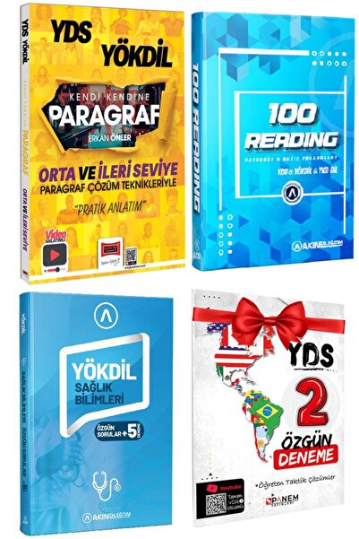 Yargı Yayınları Yargı Yayınları YDS YÖKDİL Kendi Kendine Paragraf+Akındil 100...
