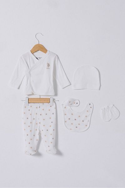 U.S. Polo Assn. White Baby Girl 51 Li Hospital Outlet