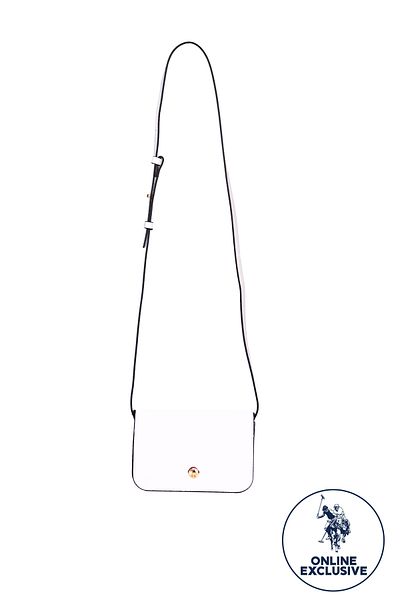 U.S. Polo Assn. Geantă Messenger pentru femei Model Us8647 Albă - Exclusiv online