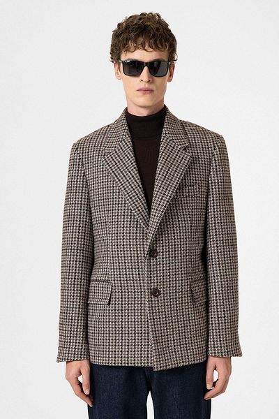Antioch Coffee Vintage Men's Blazer Jacket