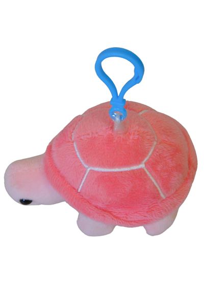 SELAY TOYS Pink Plush Sleeping Turtle - Keychain 1534