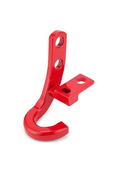 American Off Road Jeep Wrangler JL 18-24 Rear Recovery Hook, Pair, Red