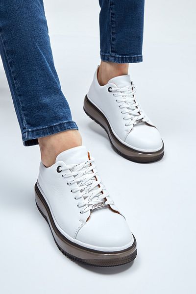 Tamer Tanca Men's Genuine Leather Sneakers & Sports Shoes 381 17460 Erk Ayk Y23