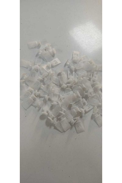 TUNCAY TEKSTİL Machine Strut Hornish Button - 50 Pieces Buldan Strut Curtain Button