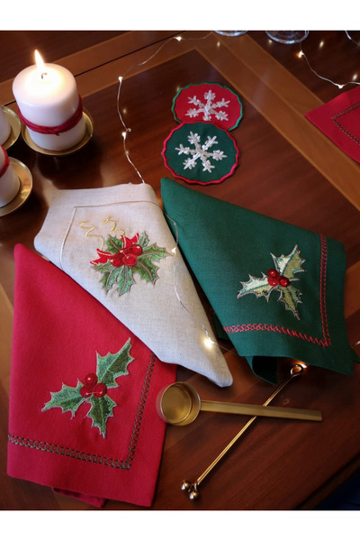 meneviş Yılbaşı Kumaş Peçete