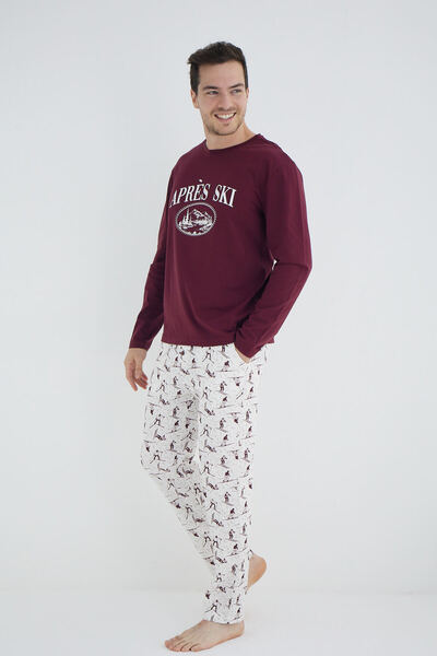 İPEKTENİM TEKSTİL Σετ ανδρικών πιτζάμες