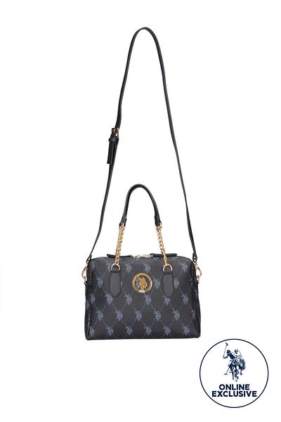 U.S. Polo Assn. Geantă de umăr pentru femei neagră-neagră Us8701 Exclusiv online