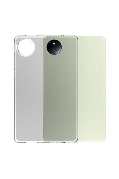 Zeyline Redmi Pad Se 8.7 Case Zore Tablet Super Silicone Cover - Transparent