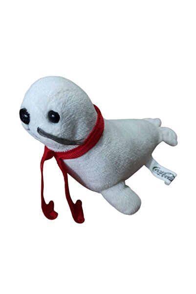 Hureggo vintage coca cola promasyonu peluş fok balığı & 22 x 14 cm