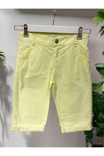 Zekids Boy's Woven Capri Shorts