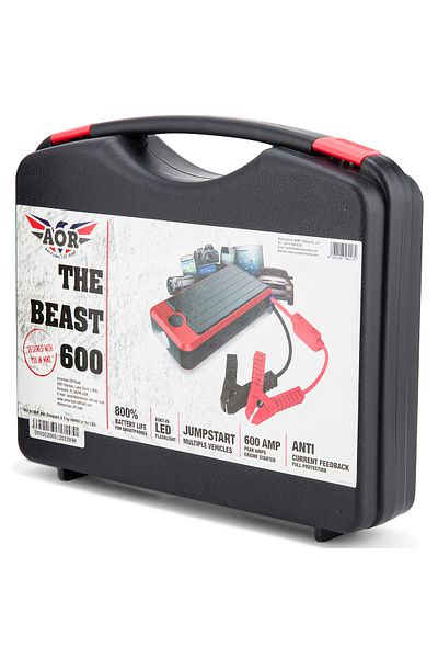 American Off Road AOR 600 AMP Beast Power Bank with Jump Starter Kit