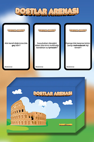 Friends Arena - Fun Board Game | Friends Game | Family Game | Party Game | Board Game