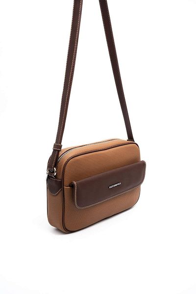 Silver Polo Geantă de damă Silver & Polo Caramel - maro SP1165