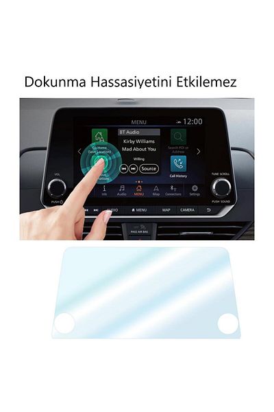 Engo Nissan Juke Screen Protector 8 Inch Multimedia Navigation