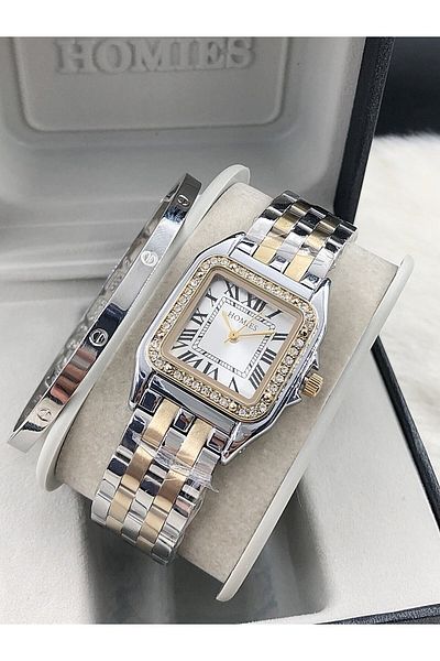 Homies New Season Steel Wrist Watch with Gift - Hmsby- 2024121003