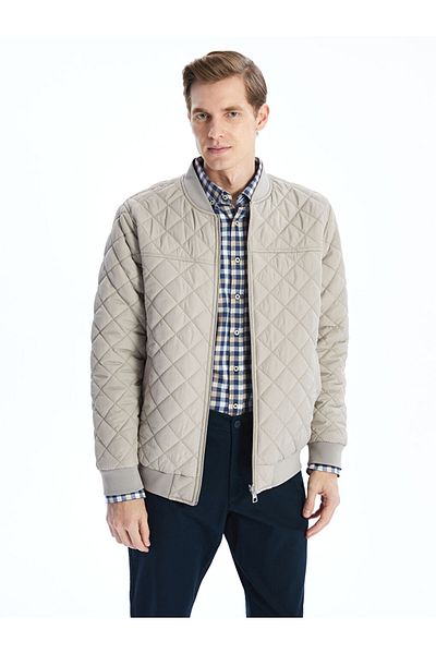 LC Waikiki Ανδρικό παλτό LCW Standard Mold College Collar