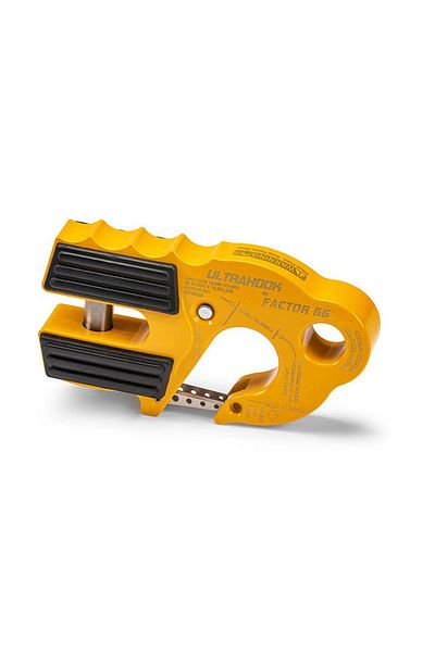 Factor 55 Ultrahook Winch Hook & Shackle Mount Assembly - Lime