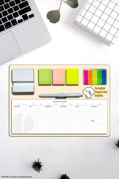 Copyrite Комплект органайзери за настолен планер |23x32 см| Функционален, стилен настолен планер