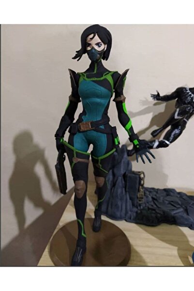 Giftbox3d VALORANT OYUNU VIPER FİGÜRÜ 20CM