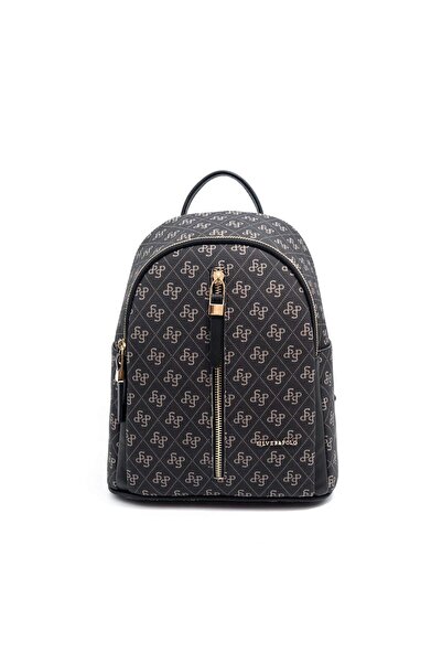 Silver Polo Silver & Polo Smoked - Rucsac de damă negru Sp901