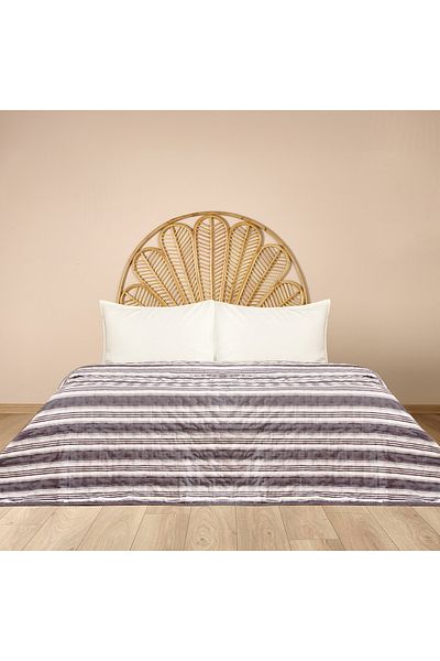 Evidea Soft London Double Bedspread - Anthracite - 200X230 cm