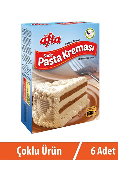 Afia Sade Pasta Kreması 6x150 Gr