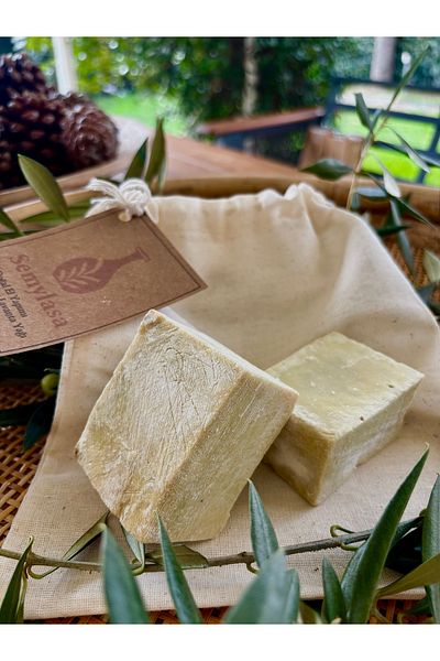 Semylasa Handmade Olive Oil and Lavender Oil Soap 360 Gr (3 Pcs)