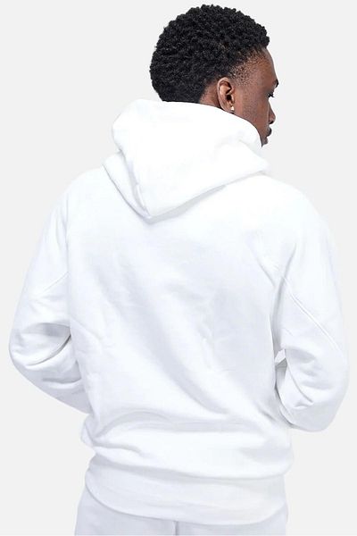 Nike Air French Terry Hoodie Unisex Φούτερ με κουκούλα Oversize Λευκό
