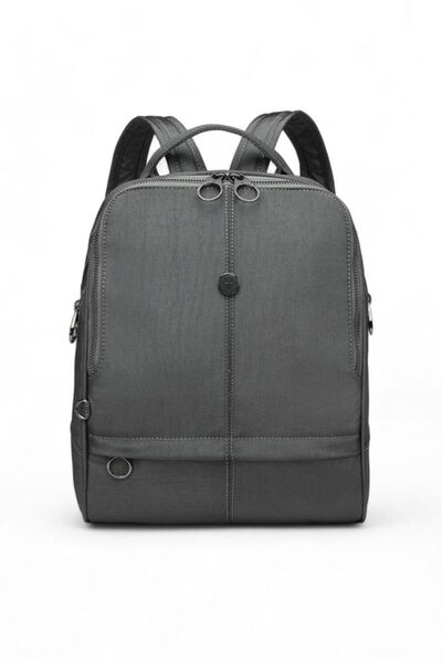 SMART BAGS Nano Metalik Kumaş Kadın Sırt Çantası 1117 K.yeşil