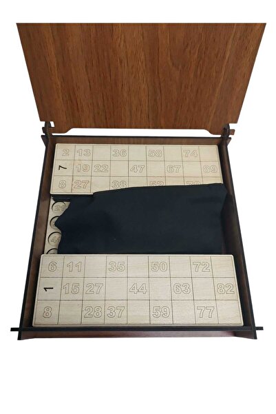 Lucena Ahşap Tombala Aile Oyunu Yılbaşı