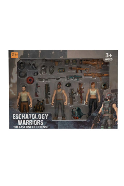 MEGA 3 FİGÜRLÜ SAVUNMA SETİ