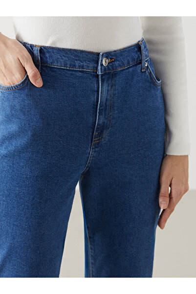 LC Waikiki LCW Modest Mom Fit Kadın Jean Pantolon