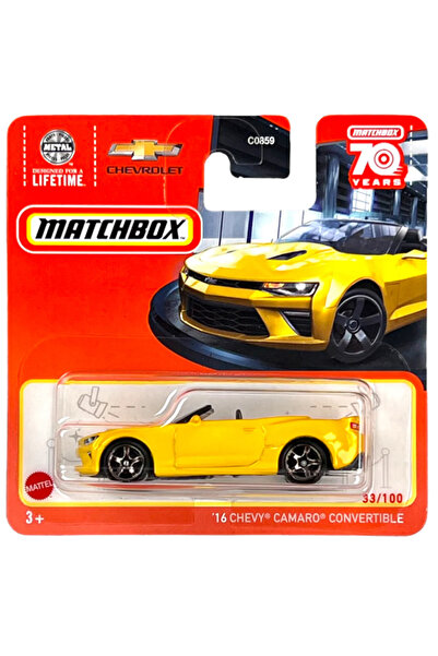 HOT WHEELS MATCHBOX 2016 CHEVY CAMARO CONVERTIBLE - SARI - HLD41