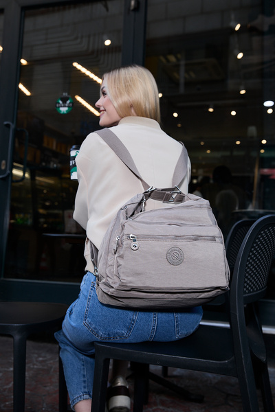 YOGII Sebe Model Семиочна регульована сумка на ремінці, водостійка жіноча сумка через плече та на спину