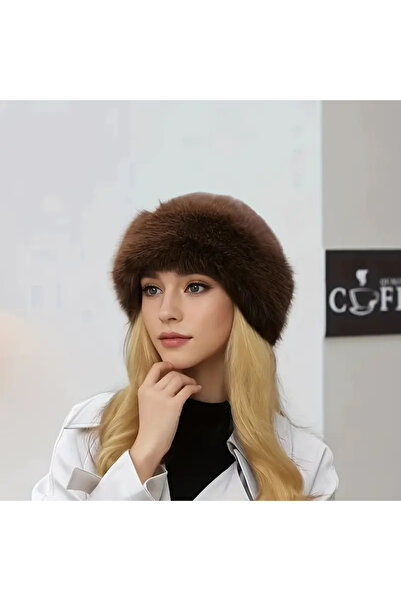 Eilo Luxury Winter Plush Fur Hip Hat - Faux Fur, Russian Slavic Mongolian Col...