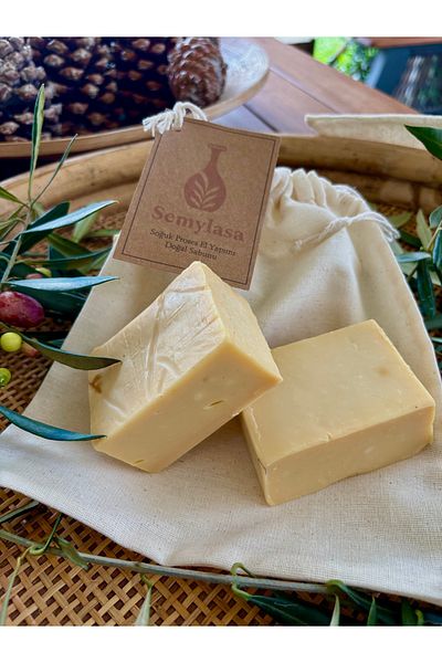 Semylasa Cold Method Natural Olive Oil Hair and Skin Soap 330 Gr (3 Pcs)